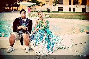 brandee+billy : trash the dress : college station bridal photographer